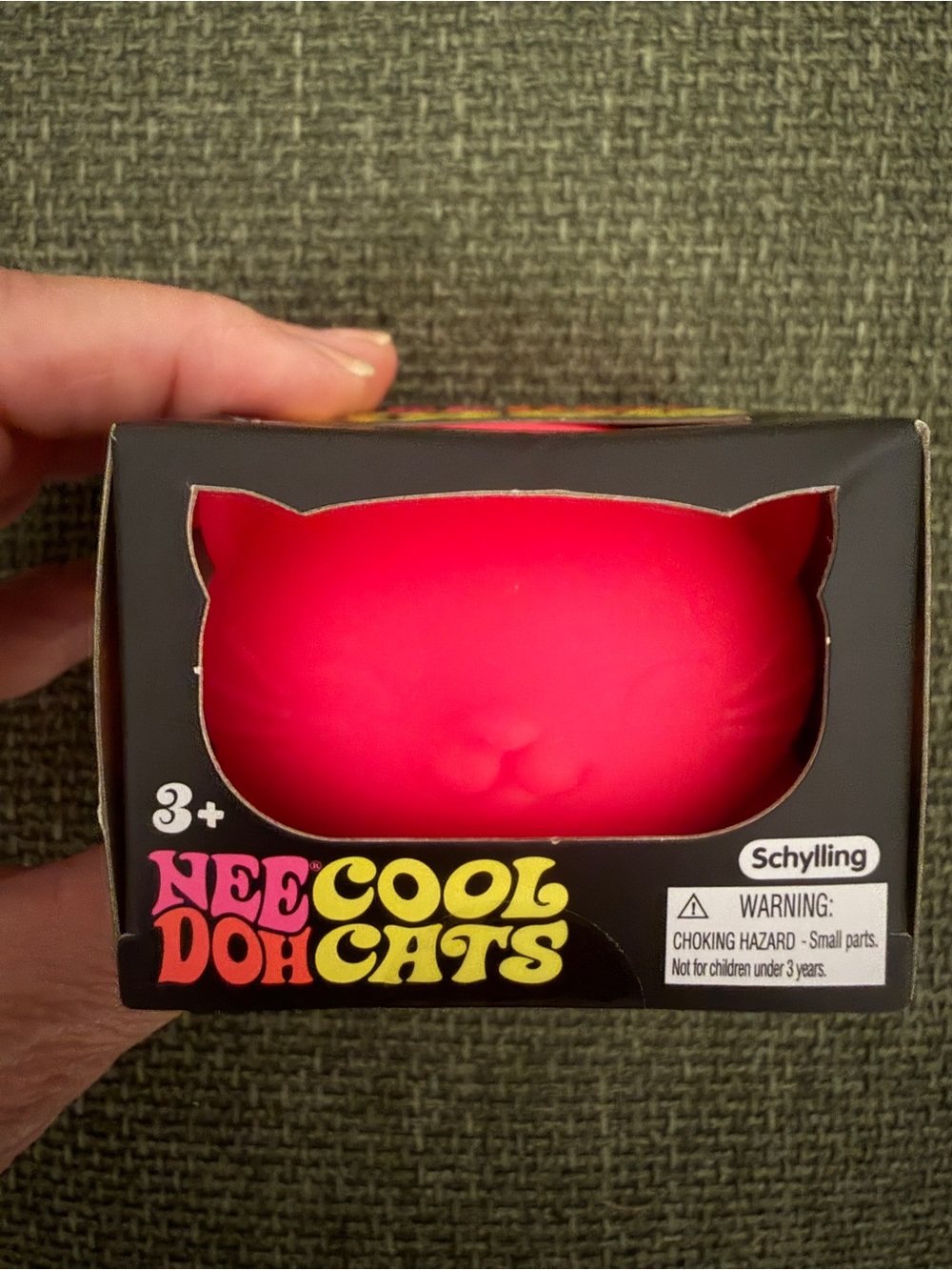 AUTHENTIC NeeDoh Cool Cat in pink